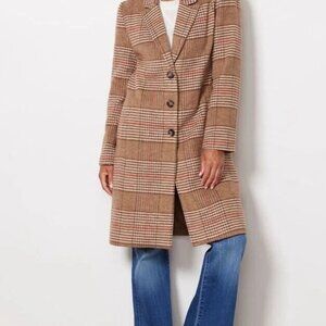 EVEREVE Rose Coat (Brown) Heavy Pea Coat - XL (NWT)
